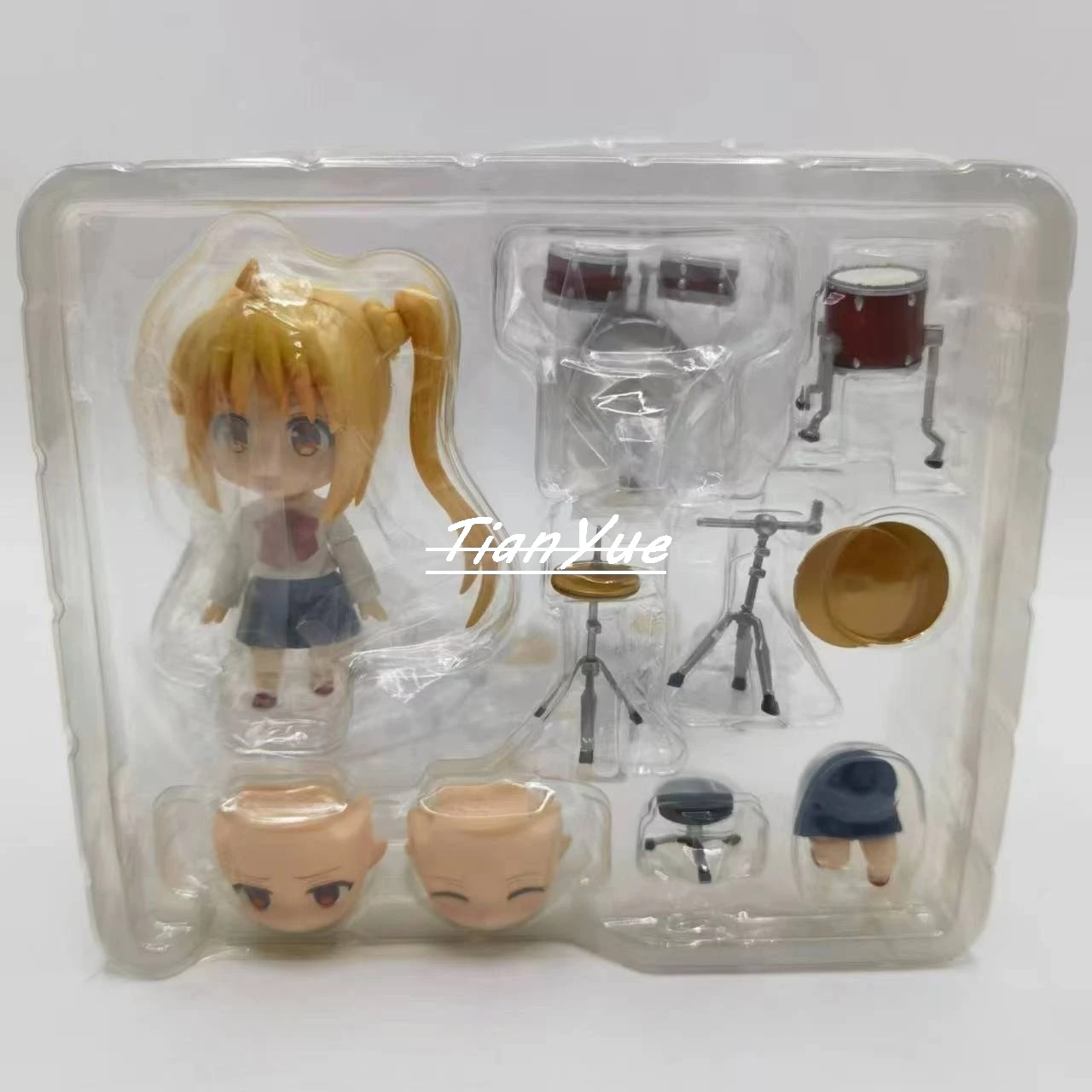 애니메이션 귀여운 보치 더 락! 드러머 니지카 리치 2242 관절 액션 피규어 모델 장난감, 10cm