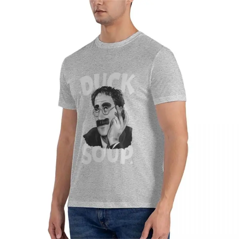 Groucho Marx - Duck Soup Fan Art with Title Illustration Classic T-Shirt graphic t shirt Short sleeve tee men