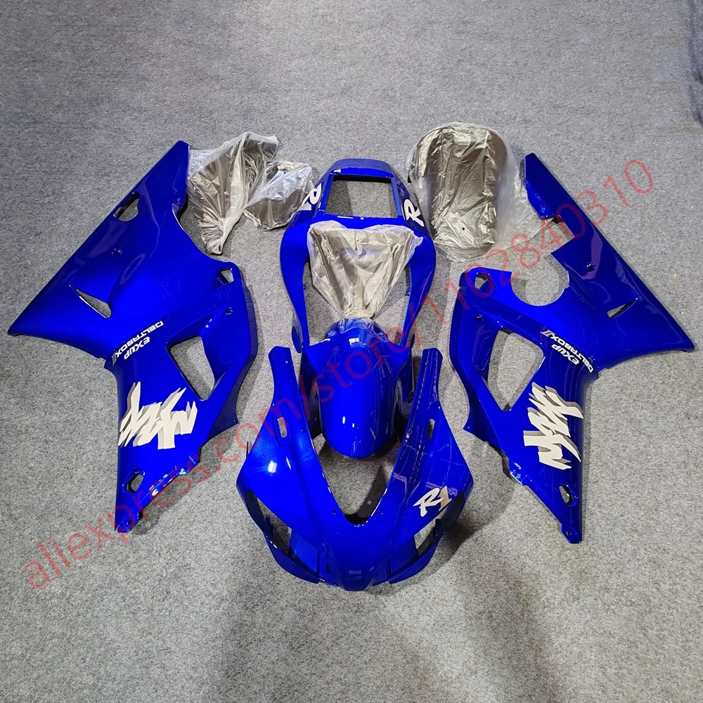 

Обтекатели мотоциклов для Yamaha YZF R1 1998 1999, синие литые под давлением панели кузова из АБС-пластика, стиль OEM, простая установка, YZFR1 98 99