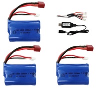 Haiboxing HBX 16889 16889A 16890 16890A SG16011/16 High speed RC truck spare parts 2S 7.4v 1500mAh 18500 Li-ion battery/USB