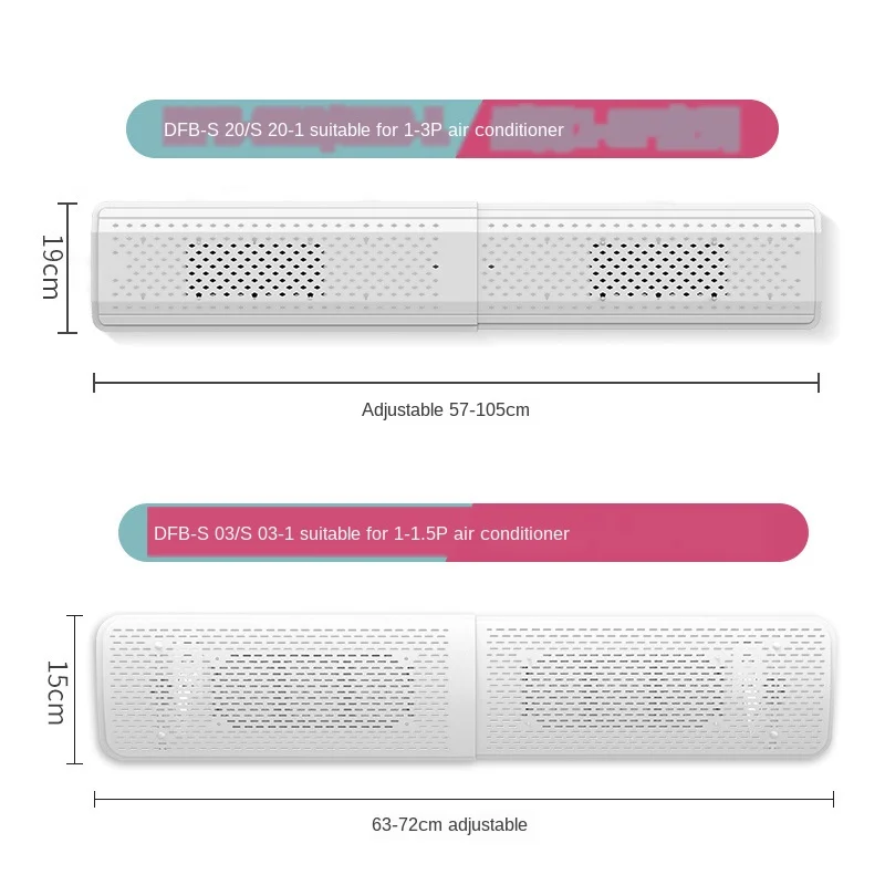 Vanzlife-エアコンの防風,防風,防風,防風ボード,家庭用ウィンドデフレクター,冷気デフレクター,フィルター