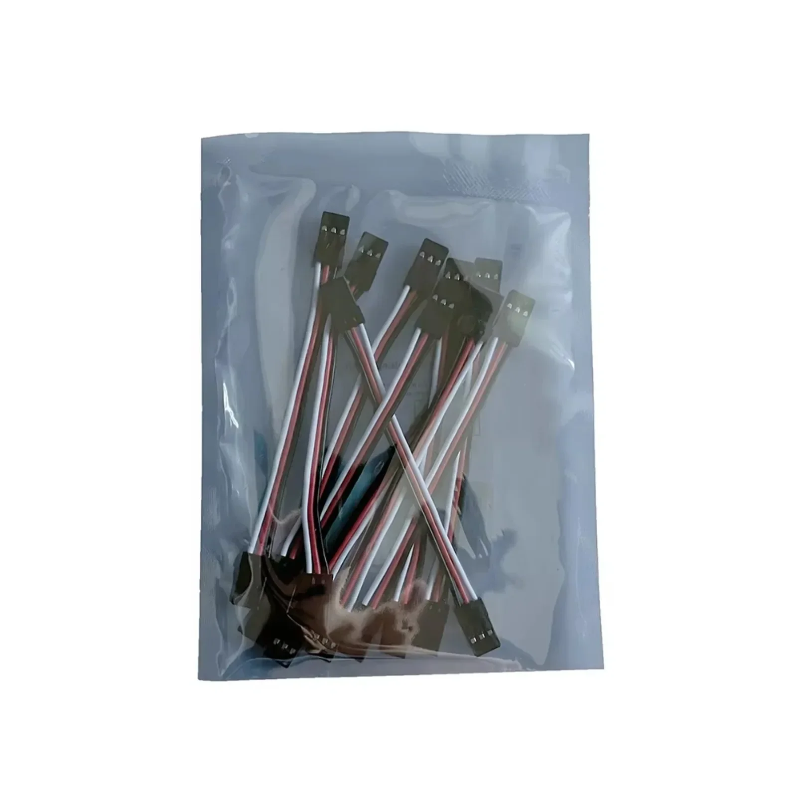 10 pz/lotto 10 cm Servo Cavo di Prolunga Cavo AWG22 Da M a M 3.93 pollici 3 Pin JR Spina Cavo del Connettore per FUTABA RC Aereo Auto Barca