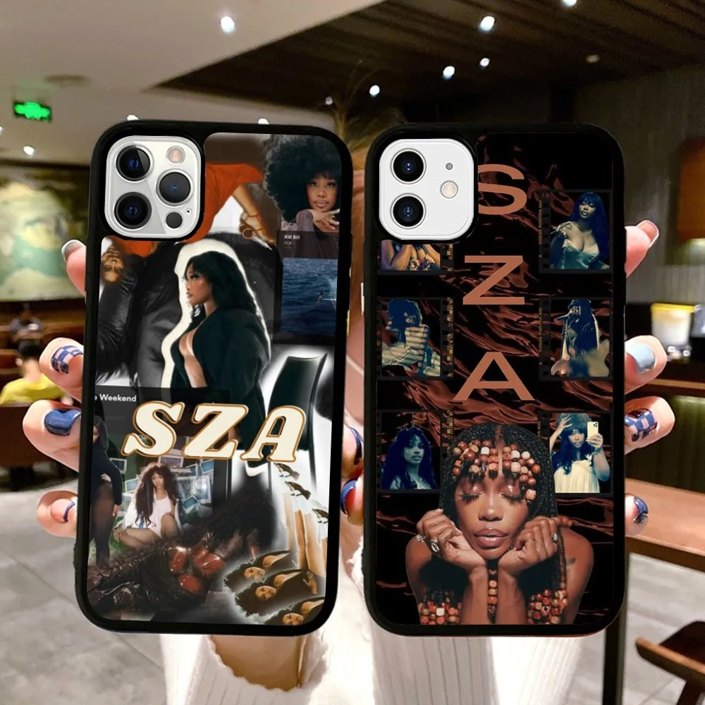 SZA SOS Albums Singer Phone Case Silicone PC+TPU Case For iPhone 14 11 12 13 Pro Max 8 7 6 Plus X XR Hard Fundas