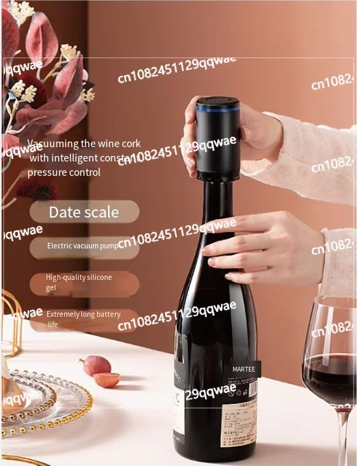 

Intelligent electric wine stopper, vacuum memory vacuum wine stopper, wine bottle stopper, sealed and fresh