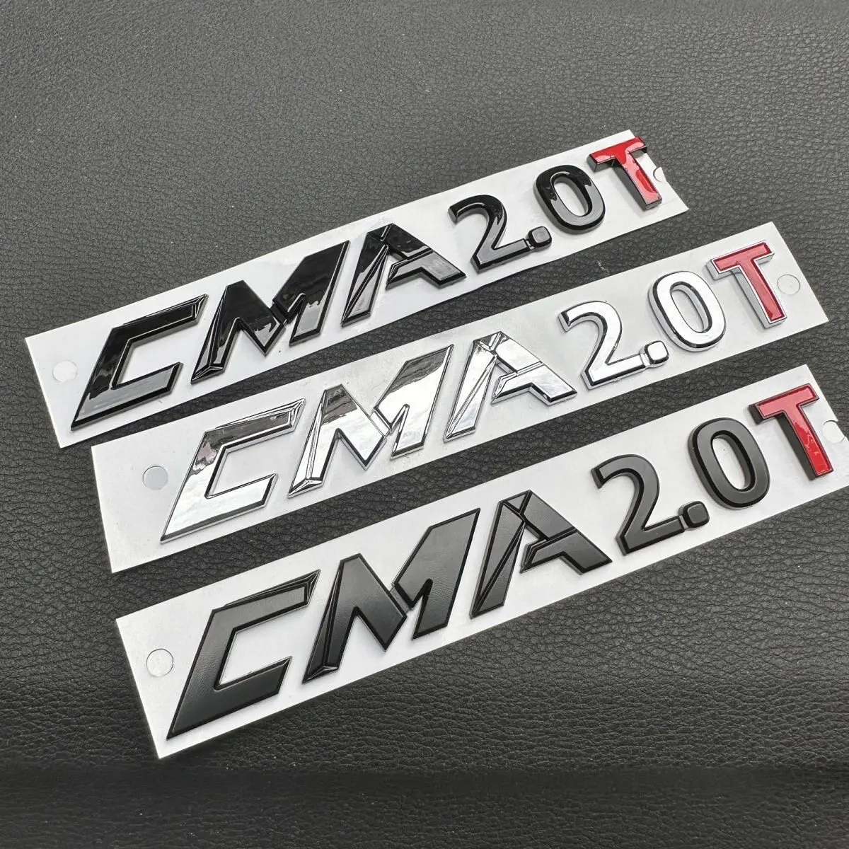 Car ABS Trunk Preface CMA 2.0T Logo Stickers For Geely Xingyue L Monjaro Preface Letters Words Replace Emblems Modify Decals