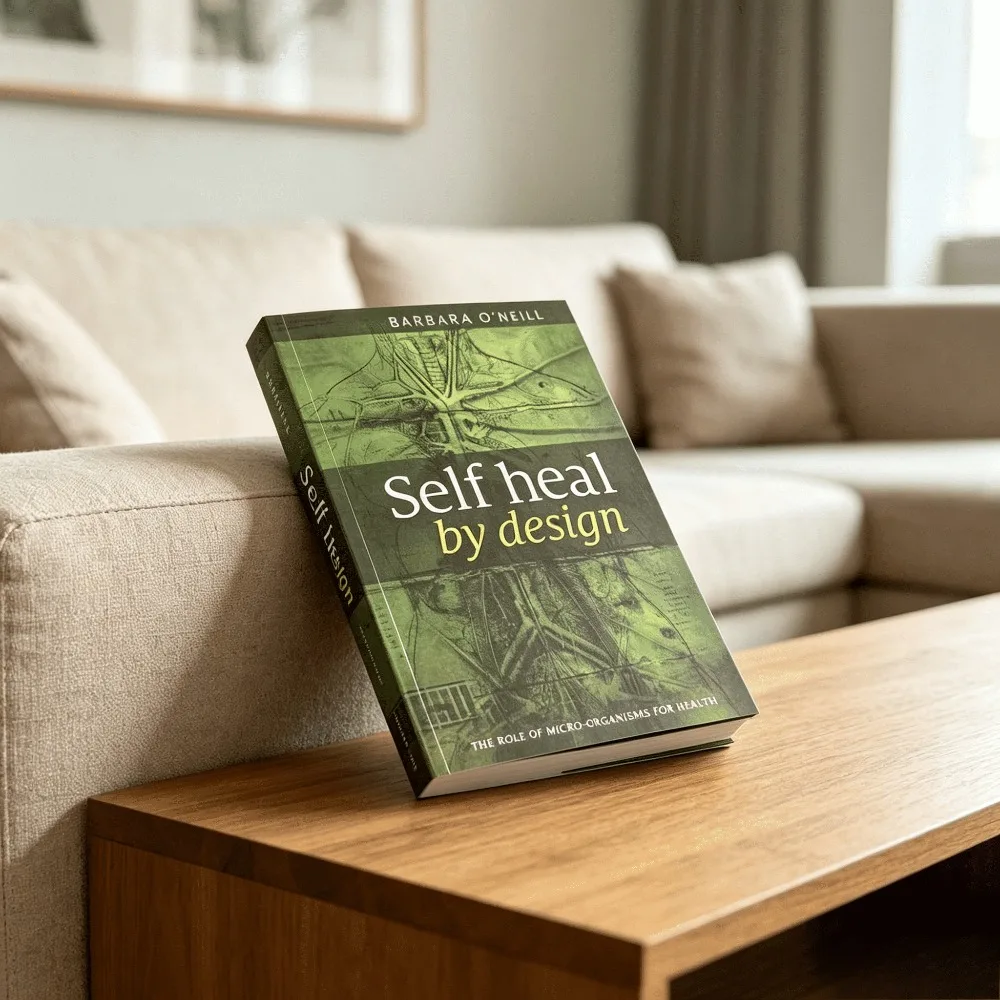 Self Heal By Design Barbara O'Neill English Health Lovers Paperback Microorganism Natural Self Healing Health Guide FreeShipping