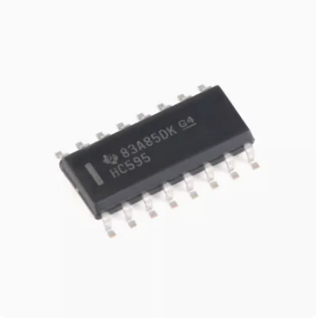 1PCS Genuine SN74HC595DR SOIC-16 8-bit shift register with tri-state output registers