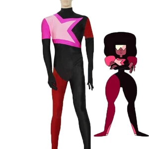 Trang phục cosplay garnet Zentai cho phụ nữ, bộ đồ Halloween, người lớn, cô gái, nữ, vũ trụ, bộ đồ ăn tiệc, mới 8 Bán hàng chính Casaco Steven Universe - №7