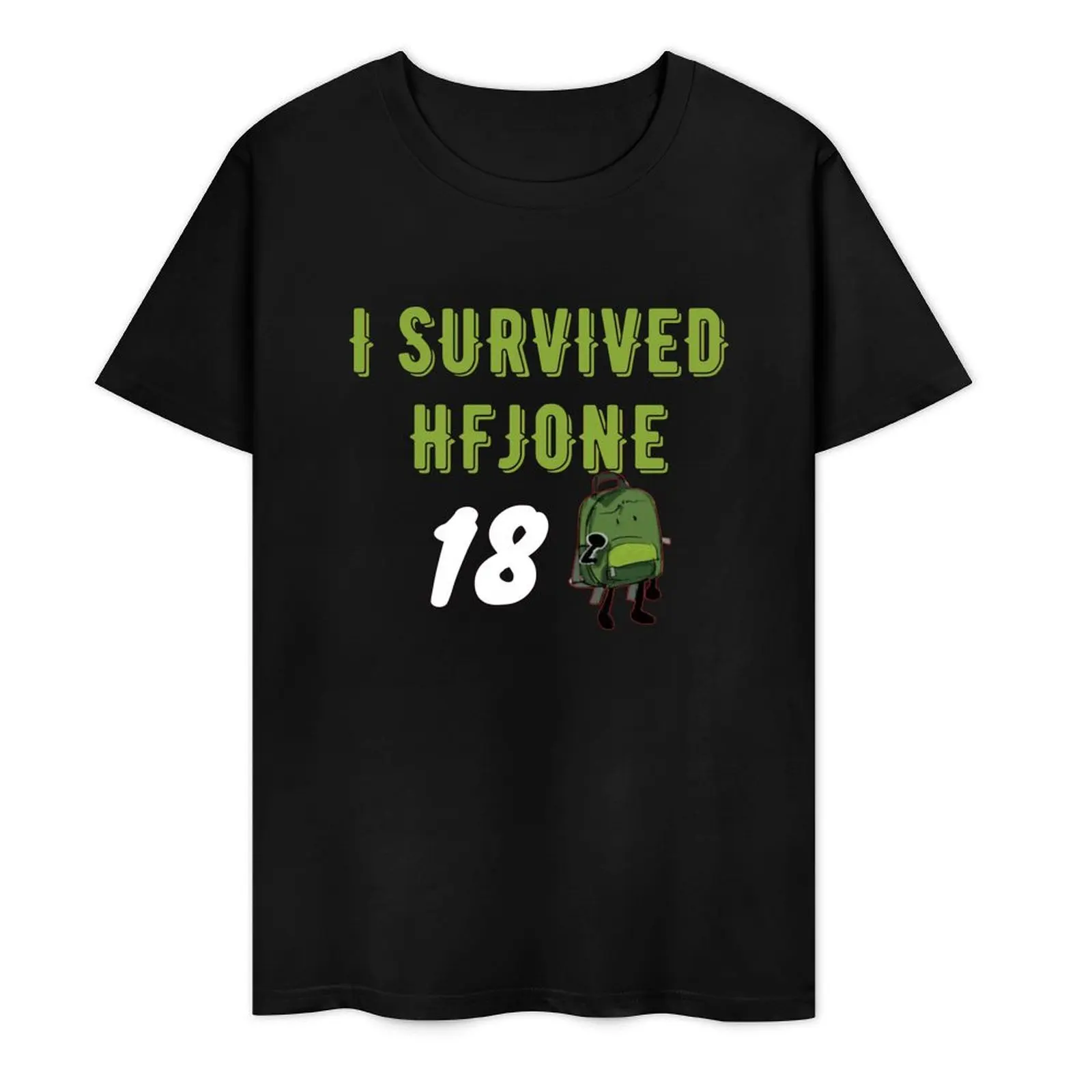 

I survived hfjONE T-Shirt shirts graphic tees boys animal print graphics summer tops oversized t shirts for men