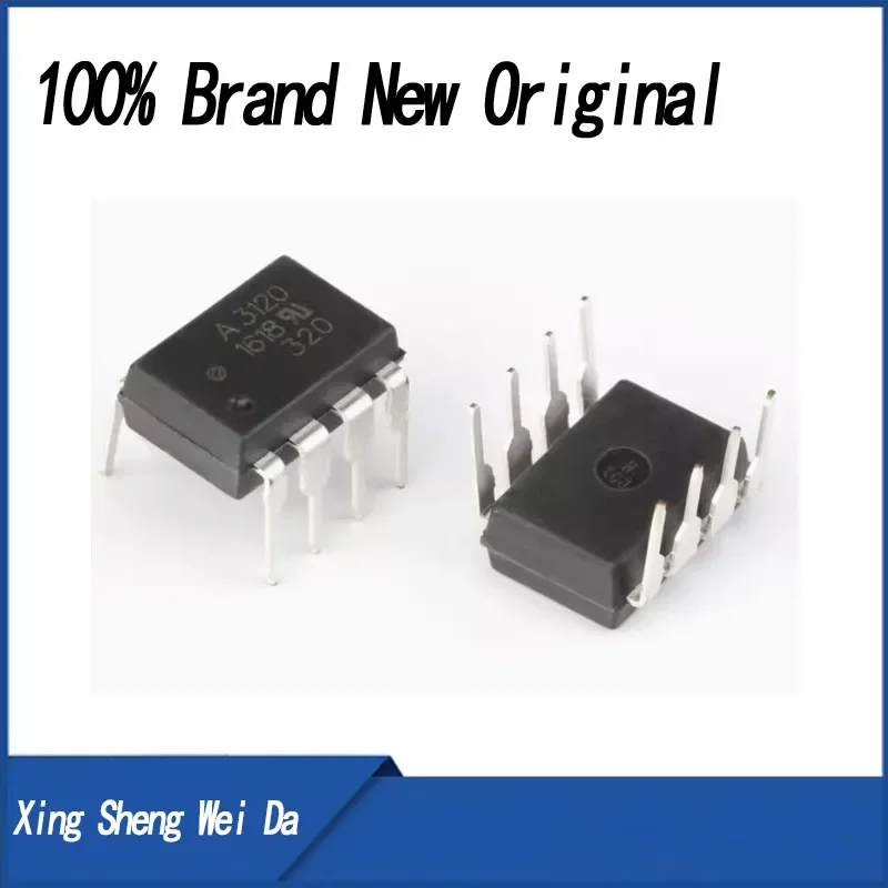 

10 pieces/lot 100% quality A3120 optocoupler HCPL-3120 DIP-8 A3120V optocoupler HCPL3120V in stock new and original
