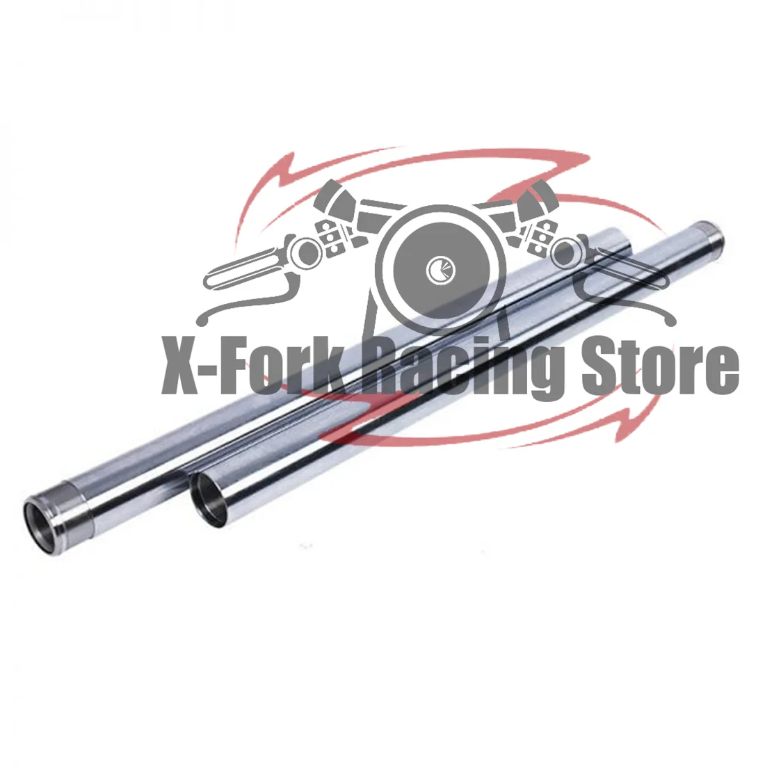 Front Fork Tubes Inner Pipes Pair For Yamaha XVS950A V-Star 2009-2016 41x610mm