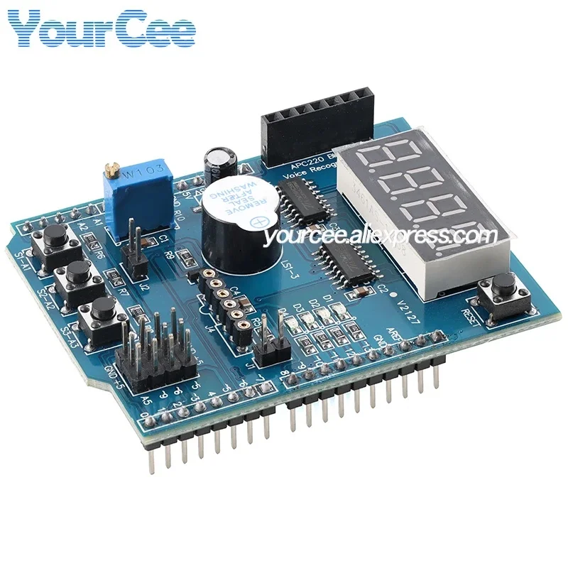 Multi functional expansion board module microcontroller development board LM35 IR integrated receiver head sensor interface