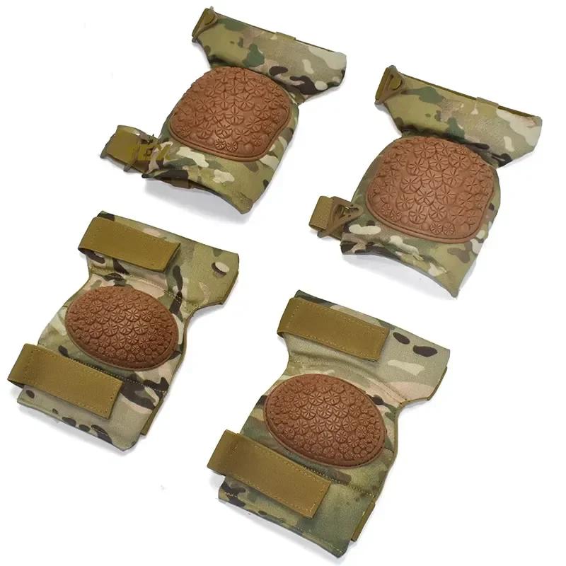 1000D Tactical Knee Elbow Pads Wrist Guards Outdoor Cycling Climbing Roller Skating Protective Gear Safety Equipment