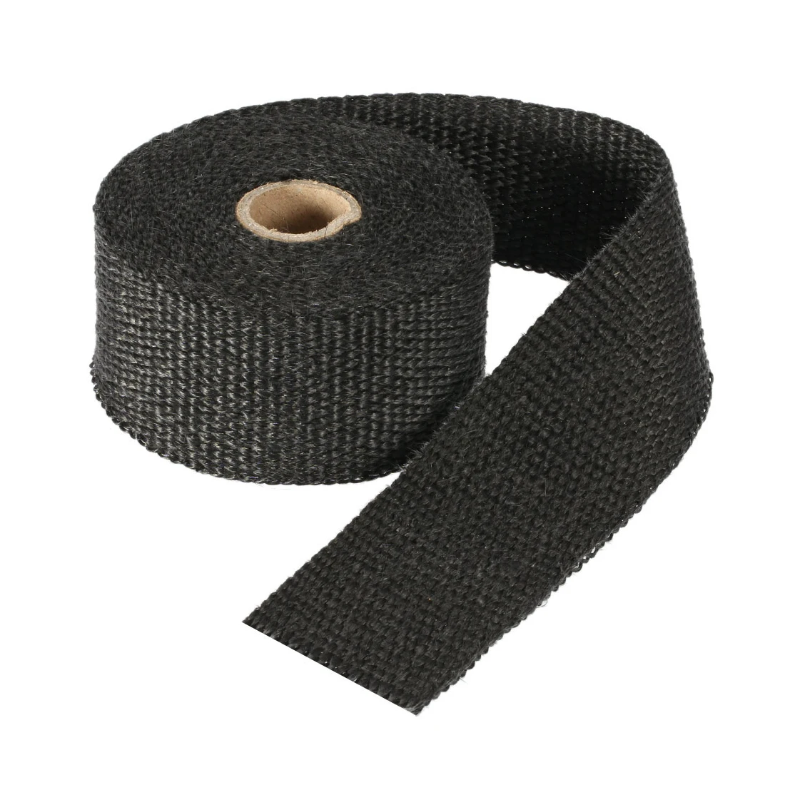 5M Black Fiberglass Heat Exhaust Header Pipe Wrap Insulation Cloth Fireproof Car Truck RV Boat Motorcycle