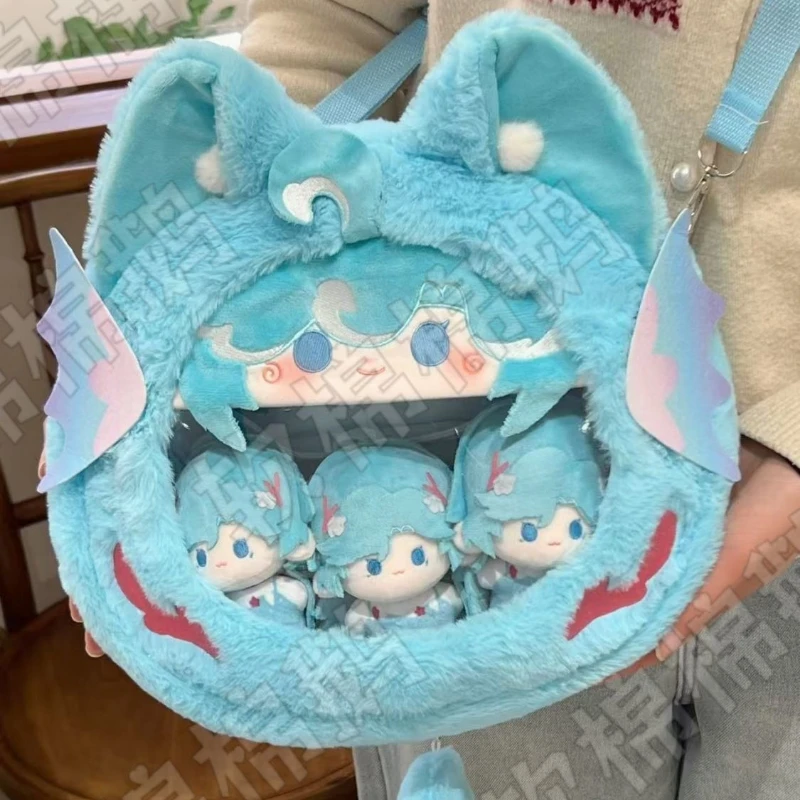 Anime Game Honor of Kings Dolia Kawaii Face Cosplay Soft Backpack Lolita Girls Itabag Cartoon Funny Fans Collection Decor Gifts