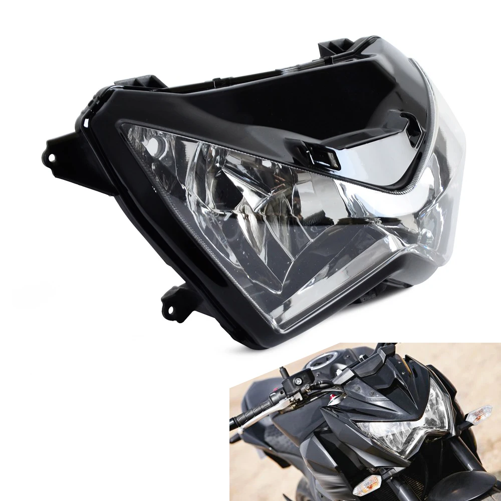 

Для Kawasaki Z300 2015-2016 гг., крышка корпуса фары из АБС-пластика, чехол для фары для Kawasaki Z800 Z250 2013 2014 2015