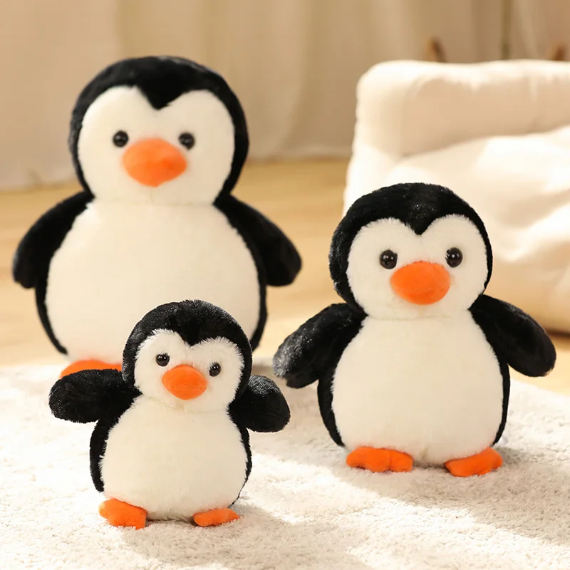 22-65cm Real Life Penguin Plush Toys Cute Animals Doll Stuffed Super Soft Nice Gift For Child Girl Kid Room Decor Baby Sleep Toy