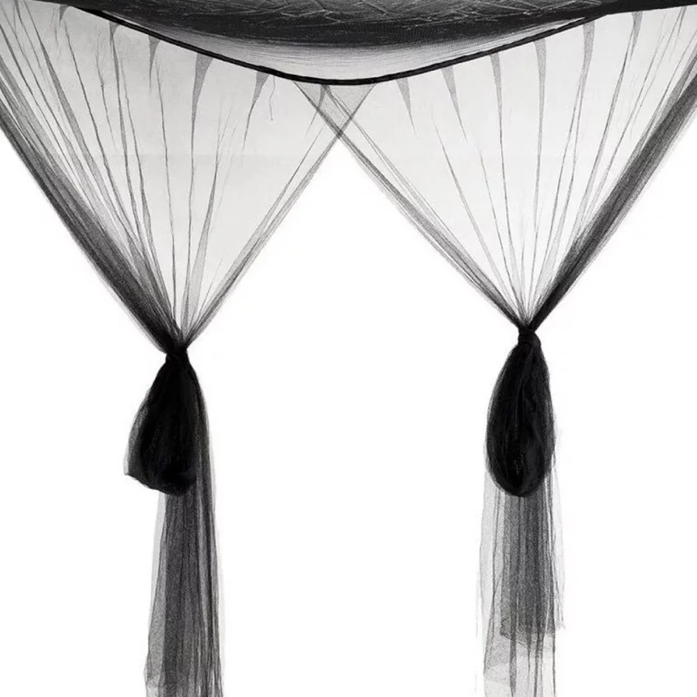 

190x210x240cm European Style Mosquito Net Bed Canopy Fine Polyester Fabric for Crib Single Double Bed Bug