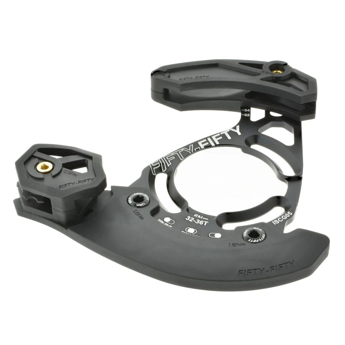 FIFTY-FIFTY Bicycle Chain Guide ISCG 05 MTB Bike Single Chainring 28-34T 32-36T 32-38T 1x System Chainwheel Bash Protector Plate