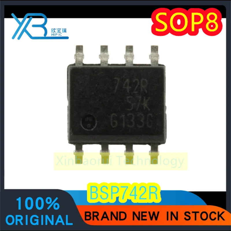 

(4/50pieces) BSP742R Code 742R Smart low side switch power Package SOP-8 100% brand new good quality original