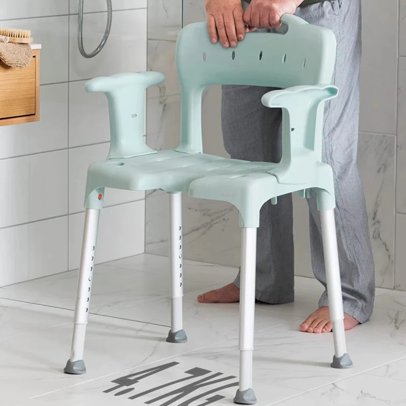 

Old Man Toilet Bathroom Chairs Dismountable Shower Women Floor Bathroom Chairs White Ergonomics Kamp Sandalyesi Furniture