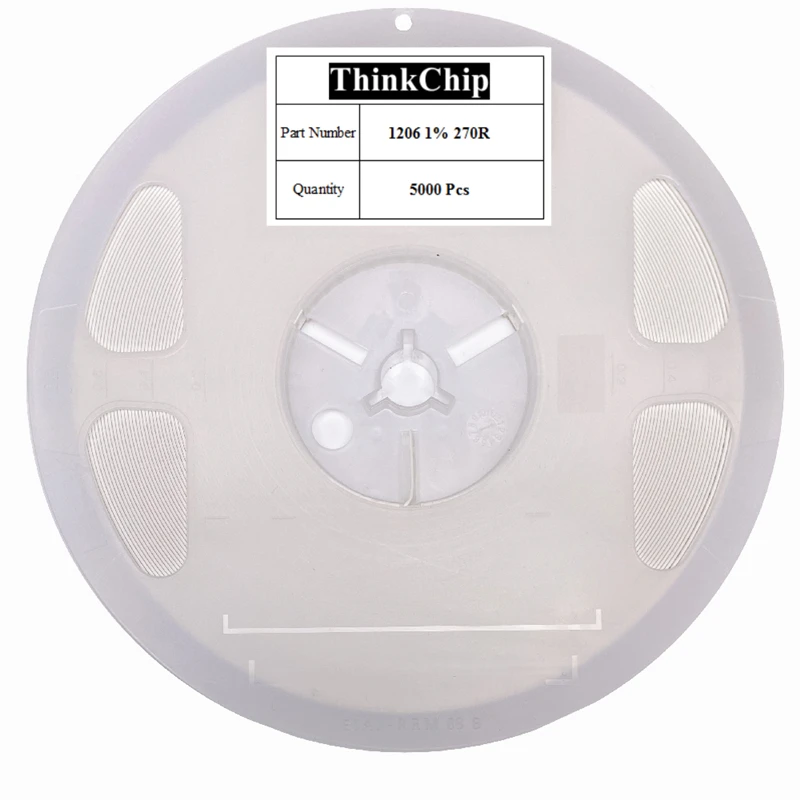 5000pcs/Reel 1% 1206 1/4W Resistore SMD 270R 470R 560R