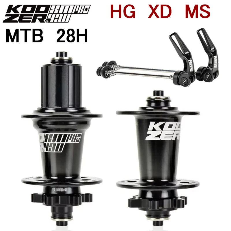 

Koozer XM490pro Boost CR-Mo Steel Axle 28 Holes HG XD MS 10 11 12s Rear 5x141 QR 12x148mm THRU TA MTB Bicycle Hubs Bike Parts