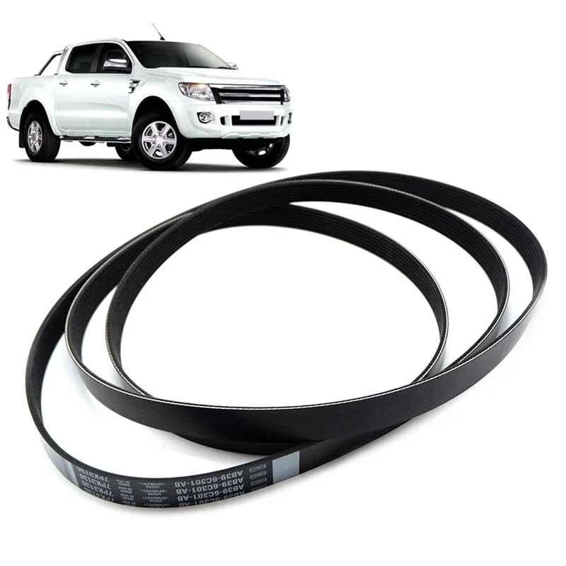 

Ремень вентилятора двигателя LICE-Car, приводной ремень серпантин для Ford Ranger 2,2L Everest 2011- 7PK3143 FB3Q-6C301-GA FB3Q6C301GA