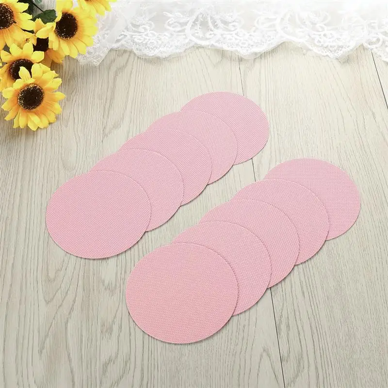 

10-40PCS Bathroom Slip Non-Slip Tape PEVA Anti-Slip Strips Shower Stickers Round Flower Shaped Antiskid Sticker Mat Safety