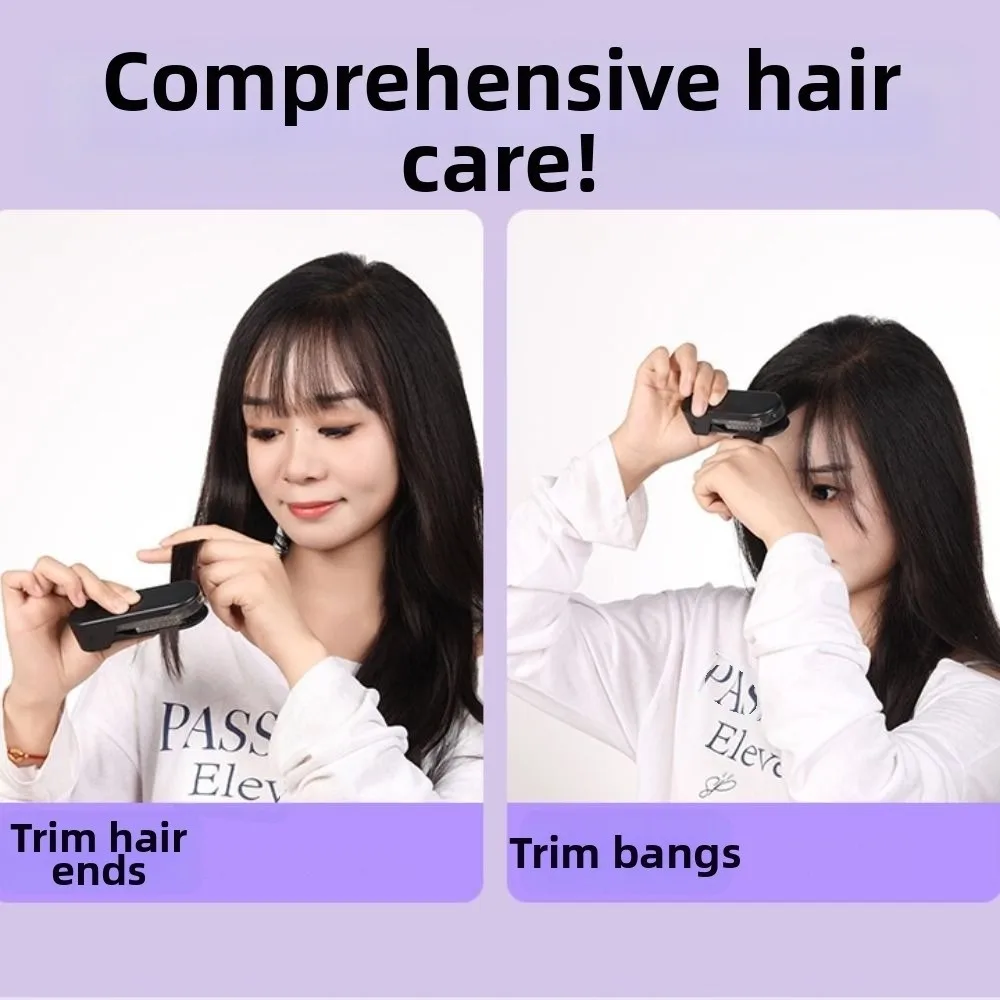 

Cordless Electric Hair Trimmer USB Rechargeable Dry Damaged Hair Mini Split End Trimmer Multi-Functional Hair Ends Trimmer