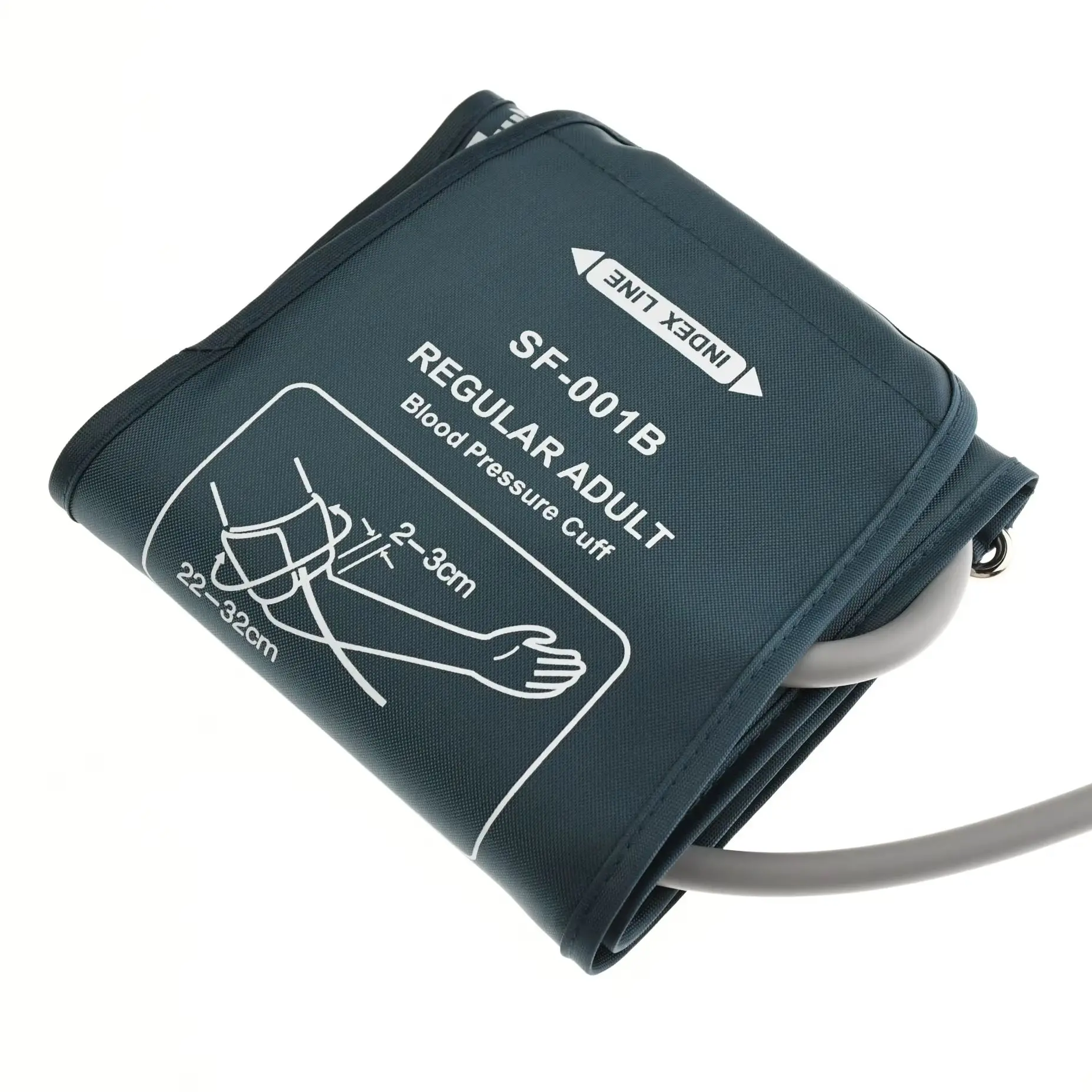 V-LOCK NIBP Cuff Blood Pressure Cuff 3Size Single Tube with Connector Adult Child Arm for Popular BP Monitor Accept Customize