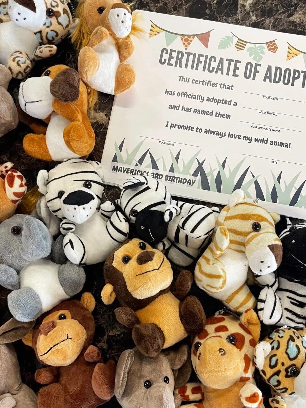 10-50 Uds. Pequeños animales de peluche de Safari a granel 12cm animales de  la selva Mini juguetes de peluche para recuerdos de fiesta cumpleaños  bolsas de regalo para Baby Shower / Animales, image size:1060x1413