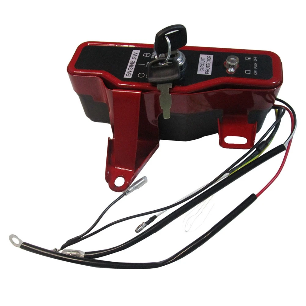 Bomba de agua de motor de gasolina F, interruptor de Control de llave de arranque eléctrico, caja de Control, motor de máquina de ingeniería de labranza 168F/170F