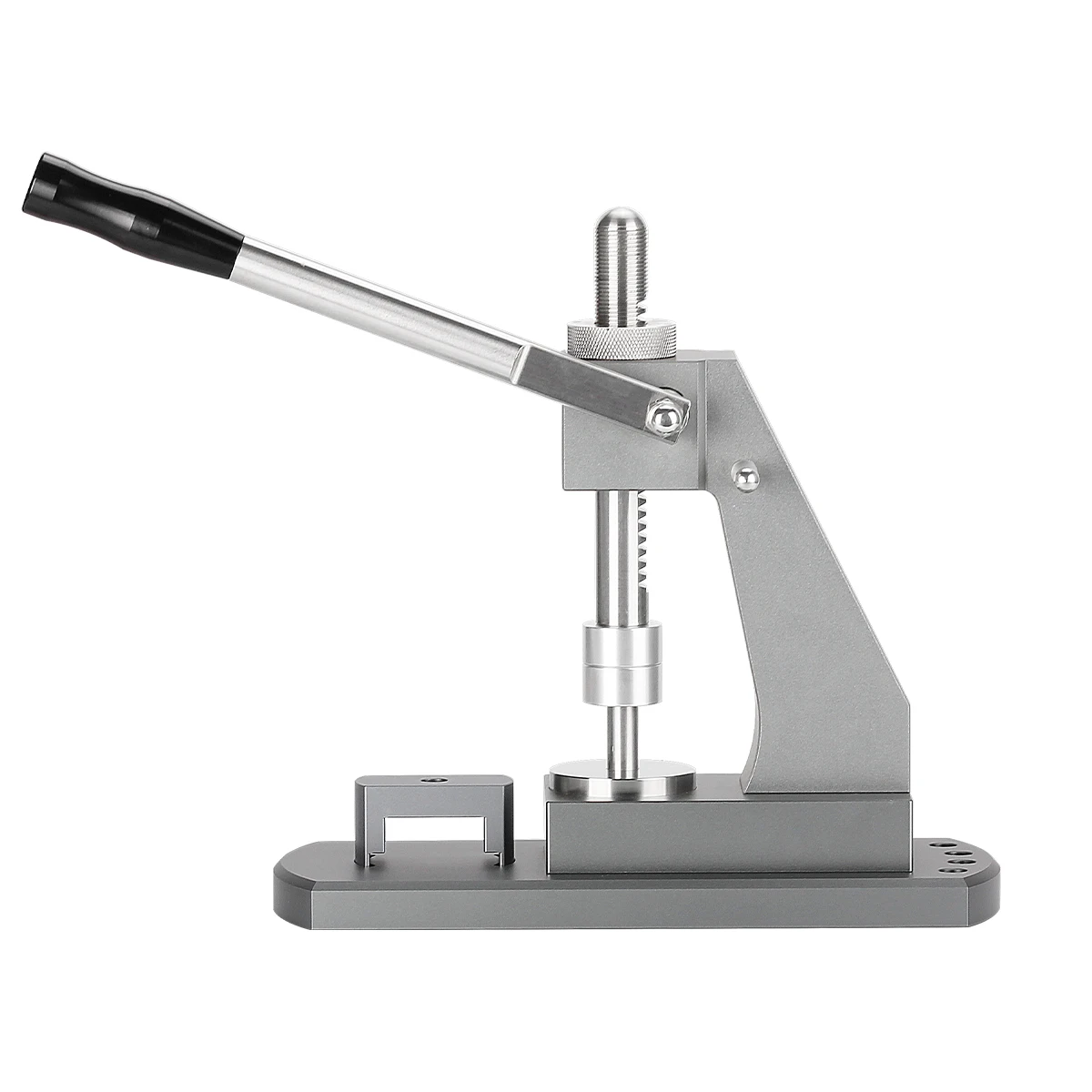 Nuovo arrivo orologio professionale pressa set fondello più vicino con 20 fissaggi accessori completi materiale interamente in lega grigio