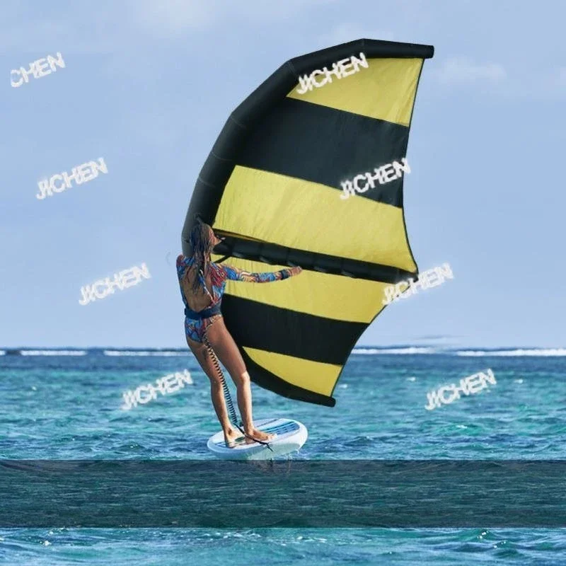 

Inflatable Unpowered Board Kite Outdoor Gliding Land Handheld Windsurfing Hang Gliding WingXXH