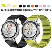 20/22mm Nylon Strap For HUAWEI Watch GT 6 6Pro 46mm Replacement Smart Watch Band For Watch 5 4 3/GT 5Pro 46mm/GT 3Pro 43mm/GT 5