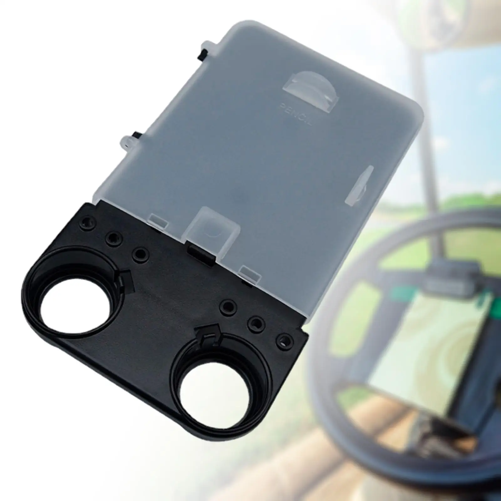 Plastic Golf Score-kaarthouder met potloodhouder Draagbare golftrolley Score Sheet Keeper Golfaccessoires voor golfkar