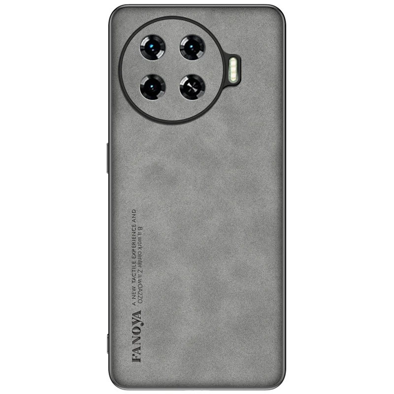 Tecno Spark 20 Pro Plus KJ7 Case PU Leather Surface Hard PC Back Cover Shockproof Matte Phone Case for Tecno Spark 20 Pro Plus