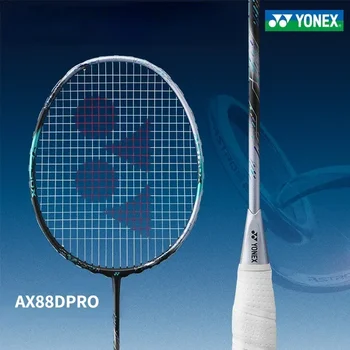 Yonex Badminton Racket AX88D Pro AX88S Pro High Quality Carbon Fiber Offensive Professional Badminton Racket Wth String 4UG5