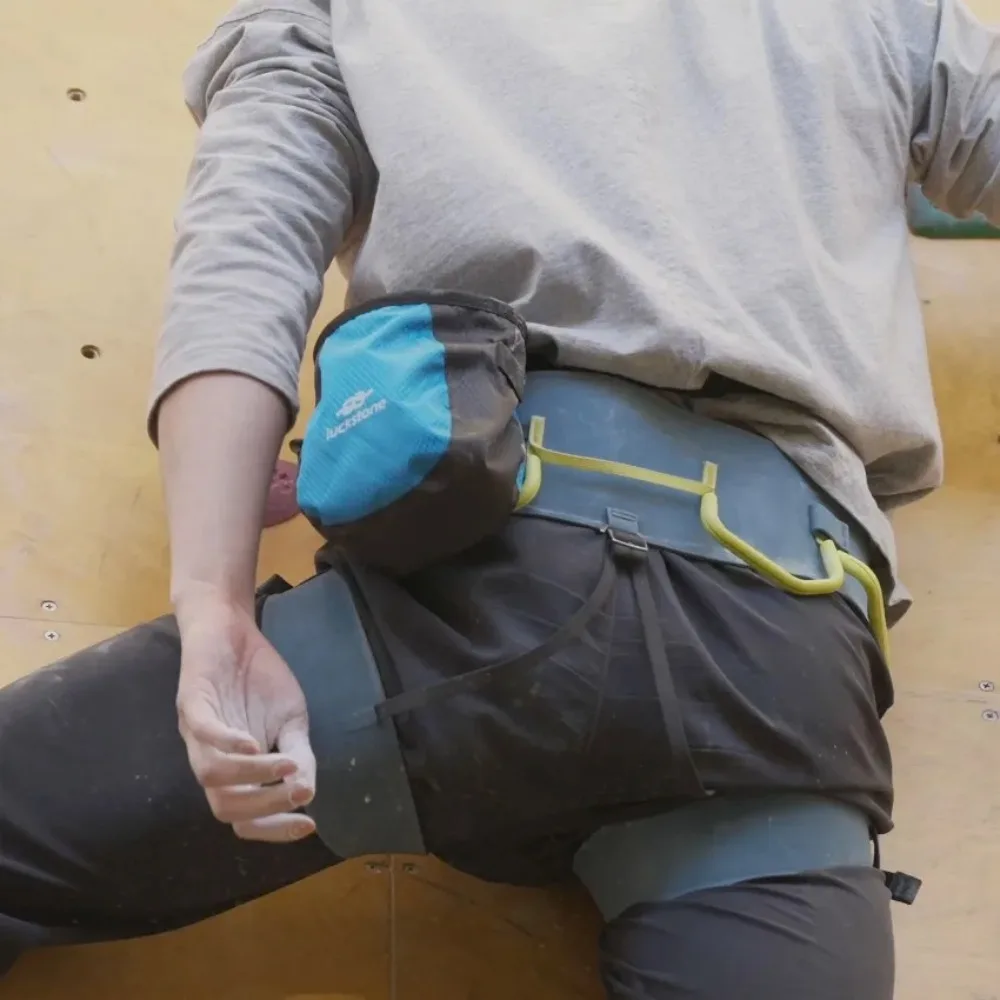 Fitness Waist Hanging Talcum Powder Storage Bag Gymnastics Anti Slip Powder Pack Outdoor Rock Climbing Magnesium Powder Bag