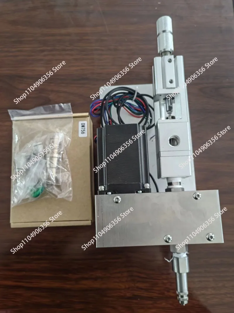 Rotary Dispensing Valve, Rotating Glue Head for 3-Axis Dispensing Machine, Durable Precise Continuous Dispensing