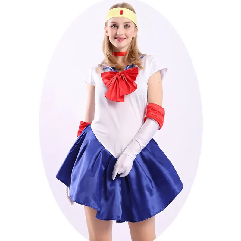 

Japanese Animation Clothing Adult Beauty Girl Warrior Clothing Game Uniform Cosplay Female