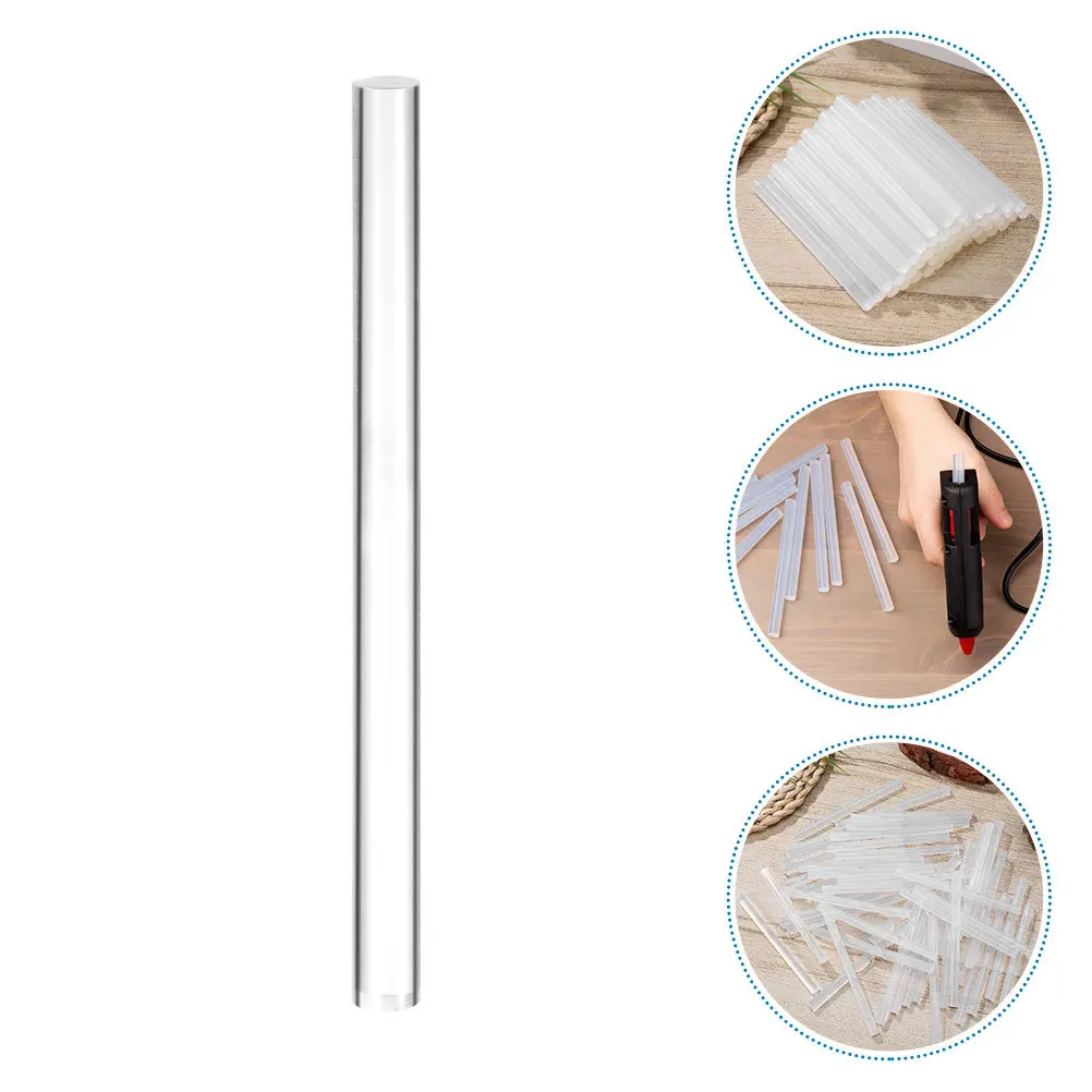 

150Pcs Clear Hot Glue Sticks Mini Size for Crafting DIY Projects Hot Melt Adhesive Reliable Bonding Bulk Supply for Classroom