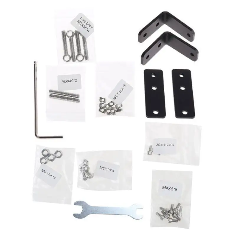 R53C Verbesserte Version 3D-Druckerteile Vollständiges Stützstangen-Set für CR-10/CR-10S/CR-10 TEVO für CR-10 Druckerhöhe – Detail 9