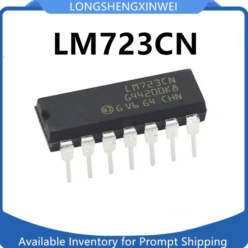 1PCS LM723CN LM723 Direct DIP14 High Precision Voltage Regulator New Original