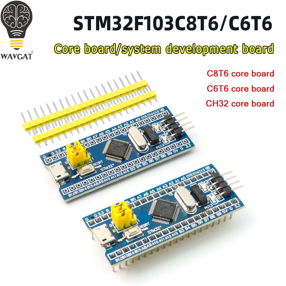 STM32F103C8T6 ARM STM32 minimal system development board, suitable for Arduino and embedded system projects with STM module