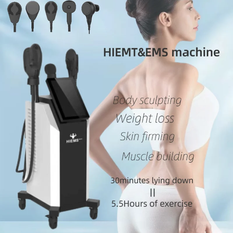 BECO face and  Body skin lifting  hiEmt and Ems Muscle Stimulator Electromagnetic cellulite reduction Body Sculpting Machine