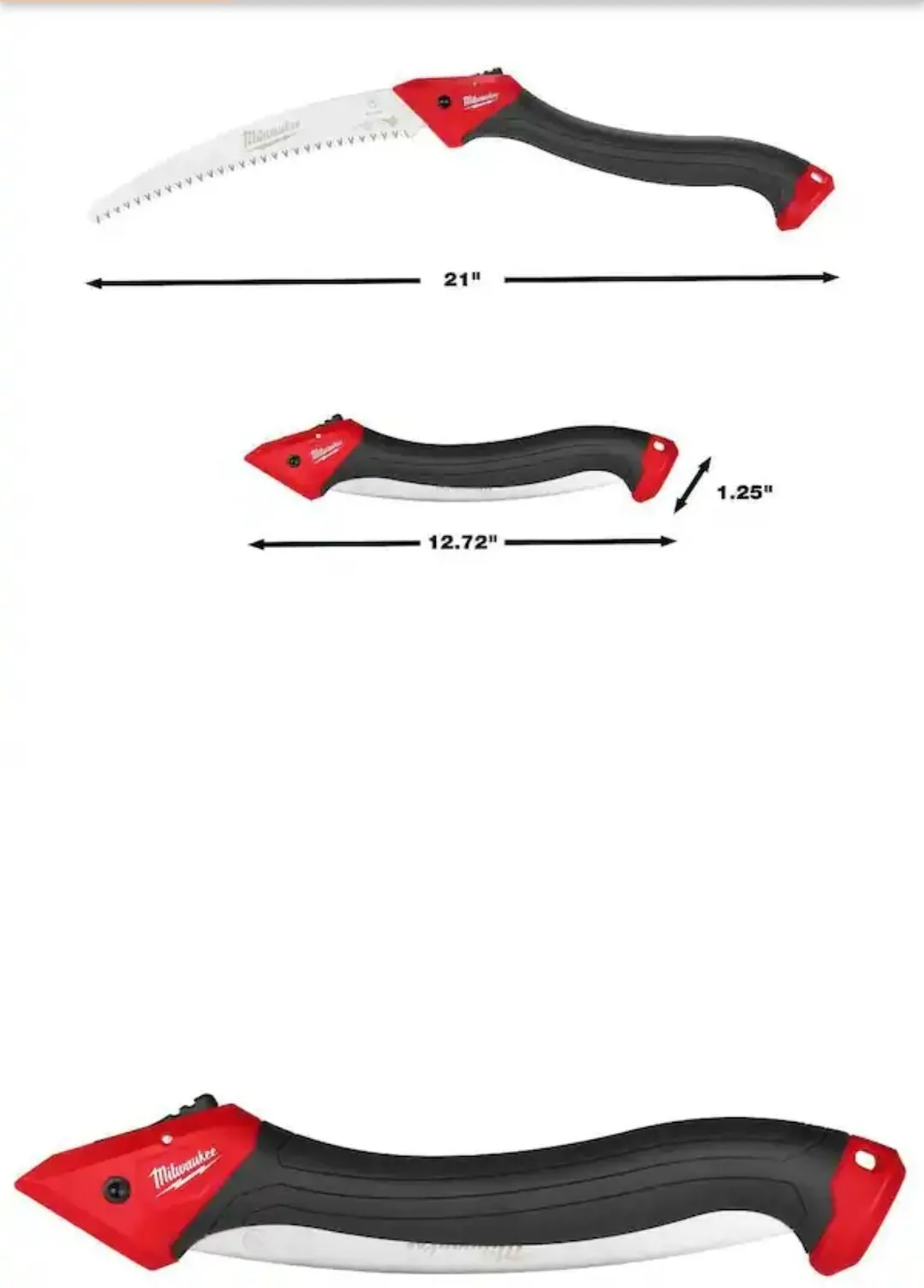 

Ручная пила Milwaukee 4932498624/48-22-9371 для деревообработки, садовых работ, распиловки древесины на открытом воздухе, малая ручная пила, изогнутая пила