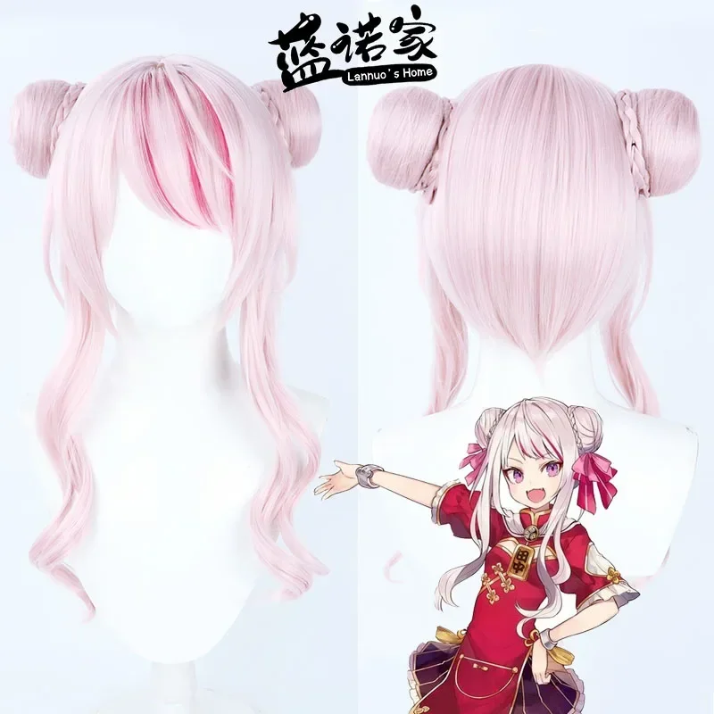 

Косплей-парик YouTuber Tanaka Hime, термостойкий, из синтетических волос, для Хэллоуина и ролевых игр