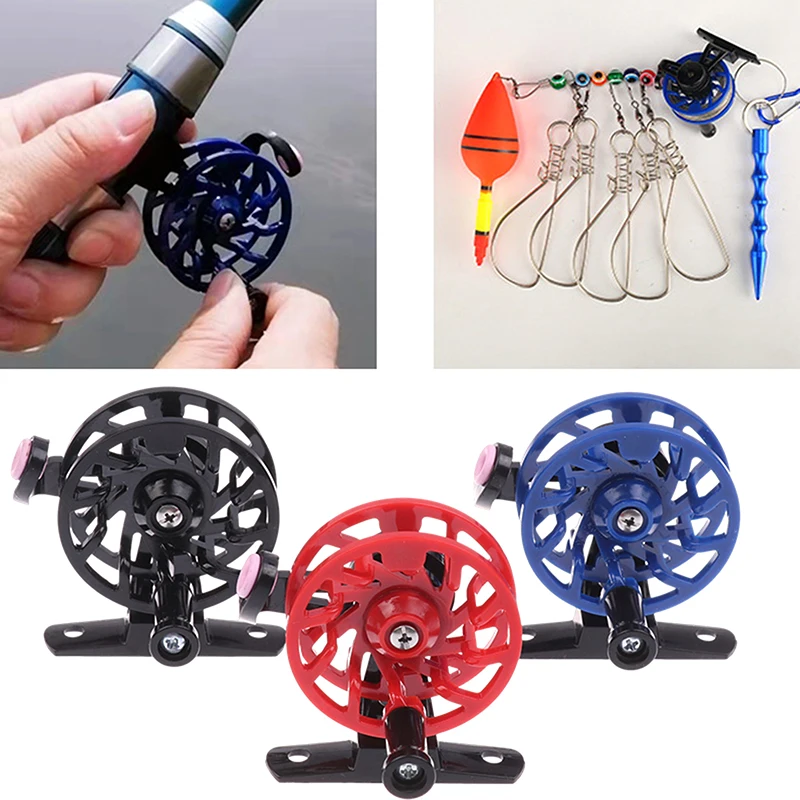 Vertikale Fischrolle für Karpfenangeln, Spule, Angelgerät, Ausrüstung, Angelrolle, ABS-Kunststoff, leichtes Angelgerät